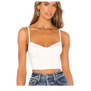 Indah Body Bamboo Cropped Tank Top - Sz 2